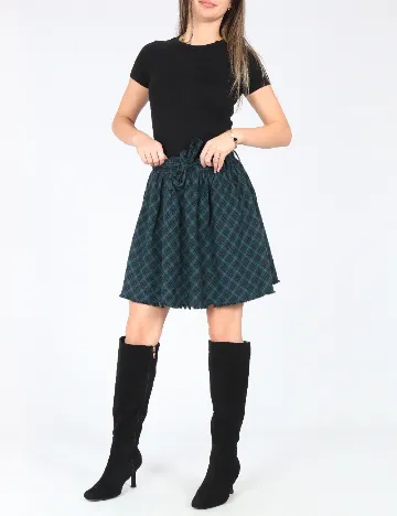 Fusta Zara, verde Verde