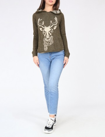 Blugi Bershka, albastru