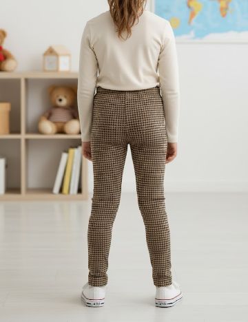 Pantaloni Zara, maro