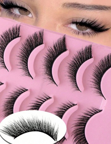 Gene false 5 perechi SHEIN, negru