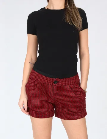 Pantaloni scurti Zara, rosu Rosu