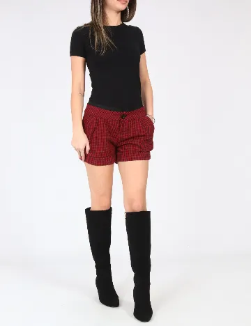 Pantaloni scurti Zara, rosu Rosu