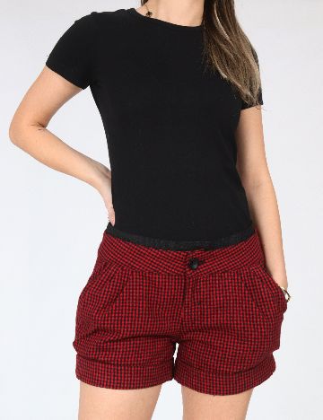 Pantaloni scurti Zara, rosu