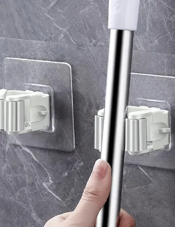 Suport de depozitare pentru baie 3 bucati SHEIN, transparent Alb