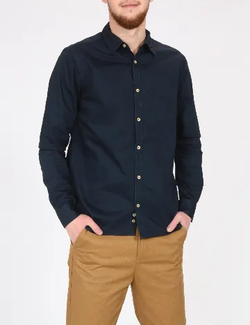 Camasa Zara, albastru Albastru