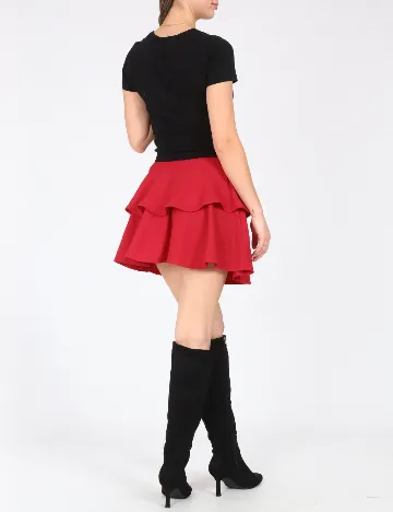 Fusta Zara, rosu Rosu