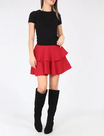 Fusta Zara, rosu Rosu