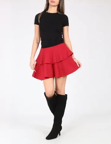 Fusta Zara, rosu Rosu