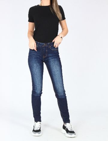 Blugi Bershka, bleumarin