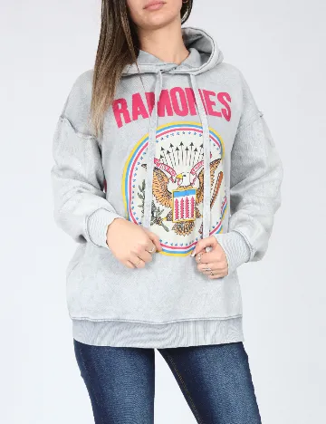 Hanorac Bershka, gri Gri