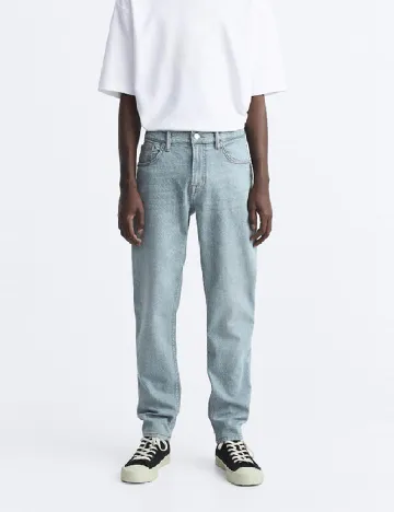 Blugi Zara, albastru deschis