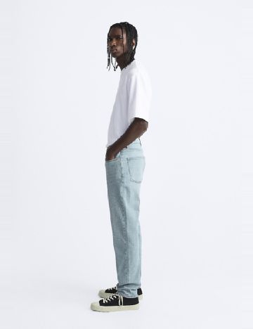 Blugi Zara, albastru deschis