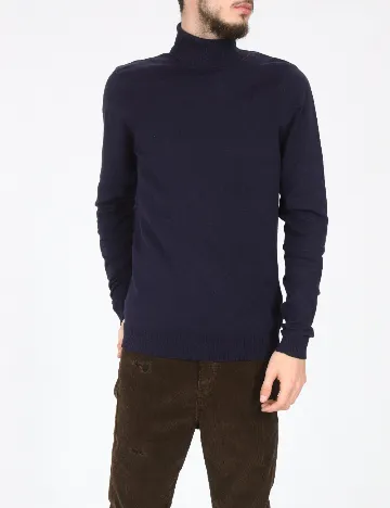 Bluza Bershka, bleumarin Albastru