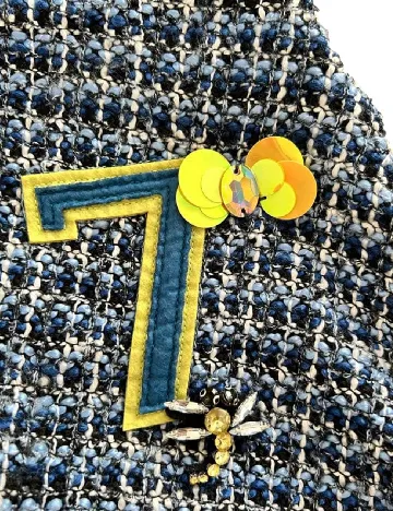 Fusta Zara, albastru Albastru