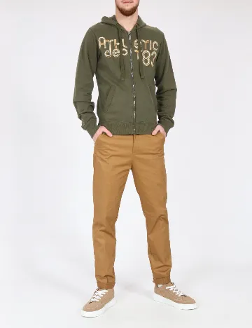 Hanorac Bershka, verde Verde