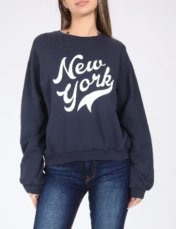 Bluza Pull&Bear, bleumarin Albastru