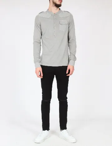 Bluza Bershka, gri Gri