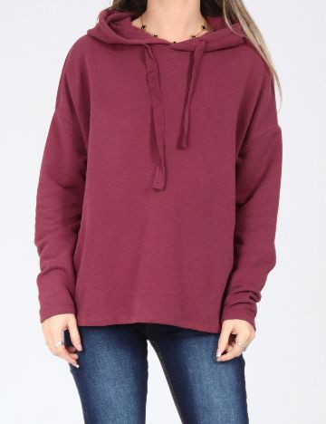 Hanorac Pull&Bear, roz pudra inchis