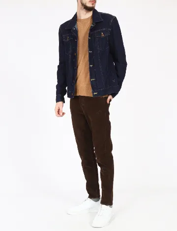 Jacheta Bershka, bleumarin Albastru