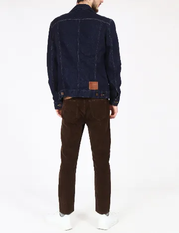 Jacheta Bershka, bleumarin Albastru