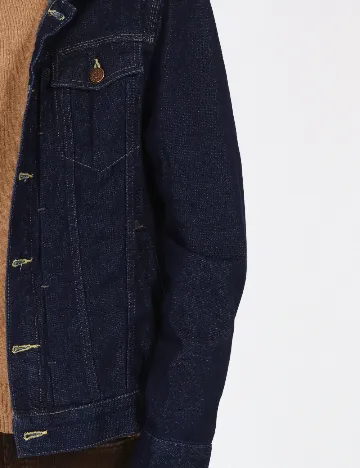 Jacheta Bershka, bleumarin Albastru