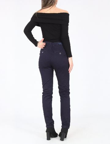 Pantaloni Bershka, bleumarin