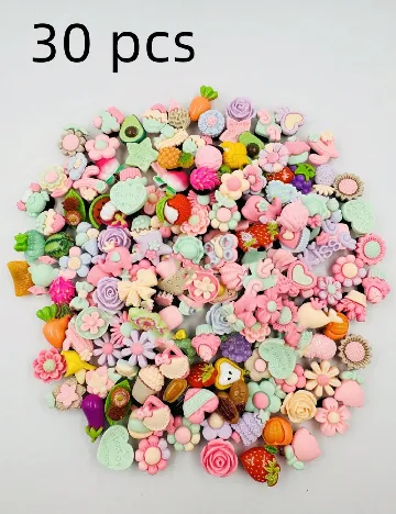 Set charmuri aleatorii pentru saboti SHEIN, mix culori Mix culori