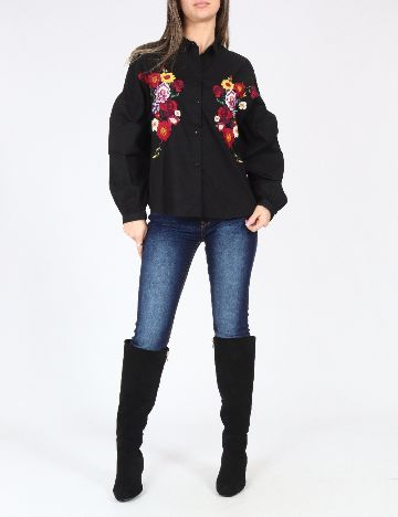 Camasa Pull&Bear, negru