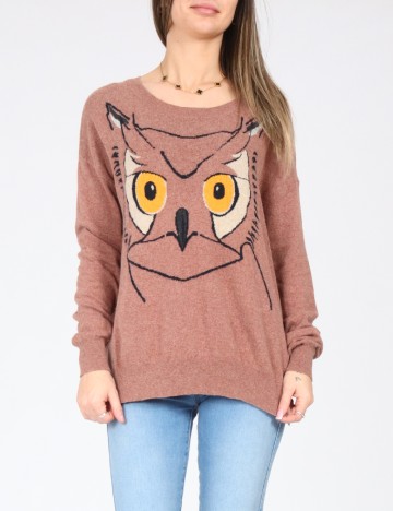 Bluza Pull&Bear, roz pudra inchis