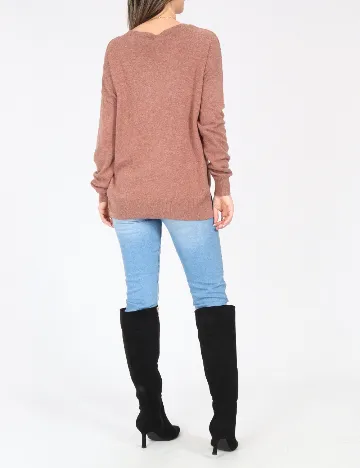 Bluza Pull&Bear, roz pudra inchis Roz