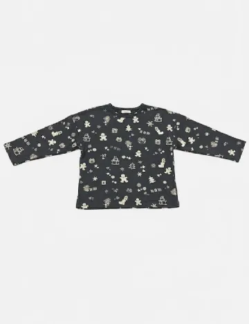 Bluza Zara, gri inchis Gri