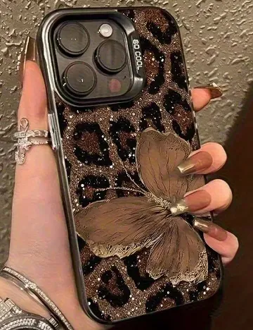 Husa Iphone 15 SHEIN, maro Maro