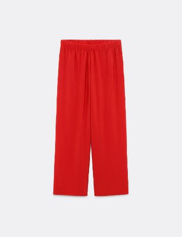 Pantaloni Zara, rosu