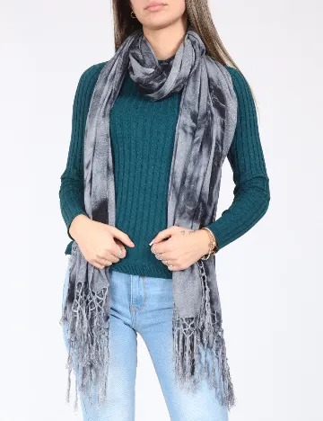 Esarfa Pull&Bear, gri Gri