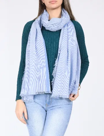 Esarfa Zara, albastru Albastru