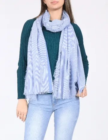 Esarfa Zara, albastru Albastru