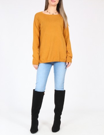 Bluza Oversize Pull&Bear, mustar