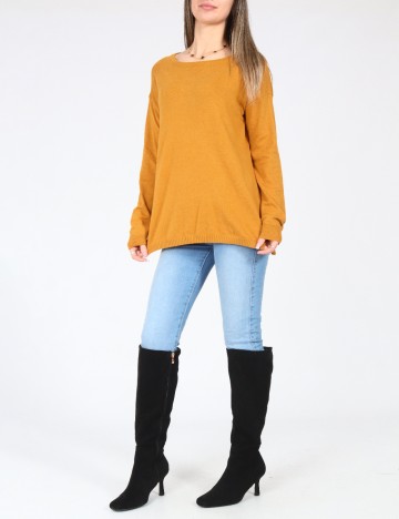 Bluza Oversize Pull&Bear, mustar