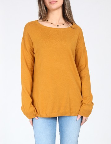 Bluza Oversize Pull&Bear, mustar