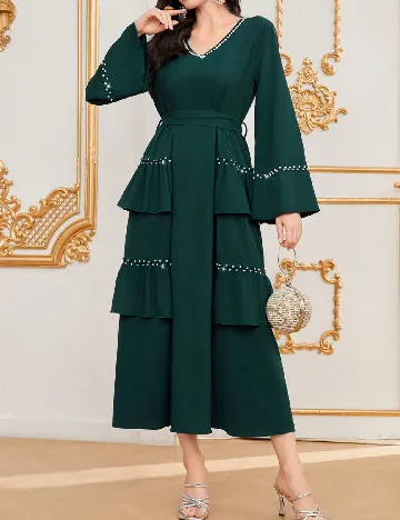 Rochie medie SHEIN, verde Verde