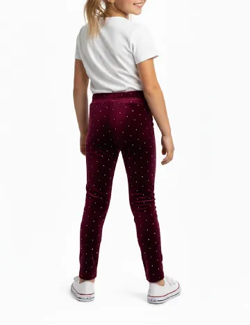 Pantaloni Zara, pruna Mov