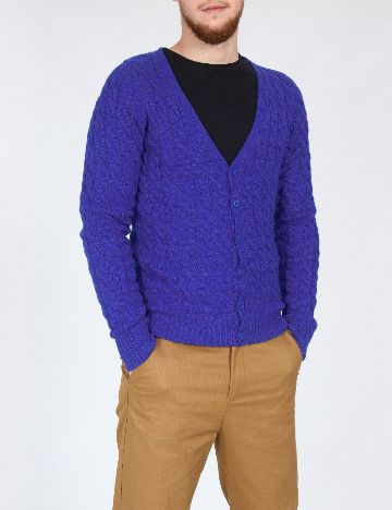 Cardigan Zara, albastru