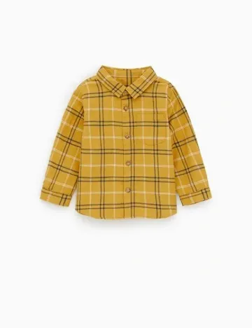 Camasa Zara, galben Galben