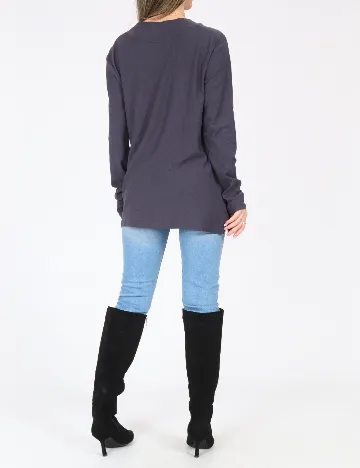 Bluza Zara, gri inchis Gri