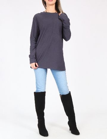 Bluza Zara, gri inchis