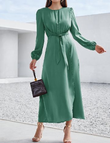 Rochie medie SHEIN, verde