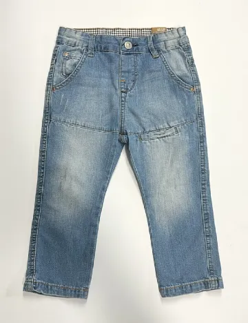 Blugi Zara, albastru Albastru