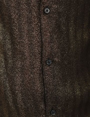 Camasa Zara, auriu/negru