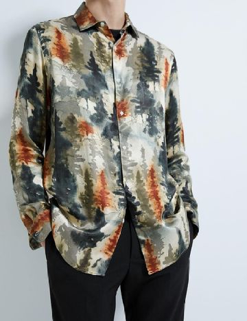 Camasa Zara, mix culori