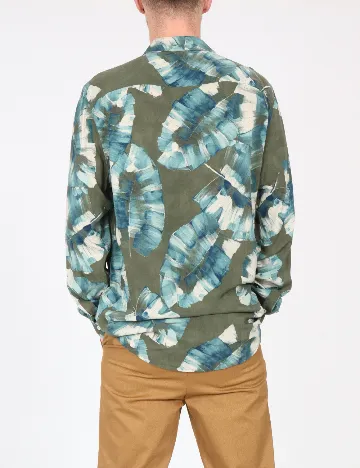 Camasa Zara, verde/albastru Verde